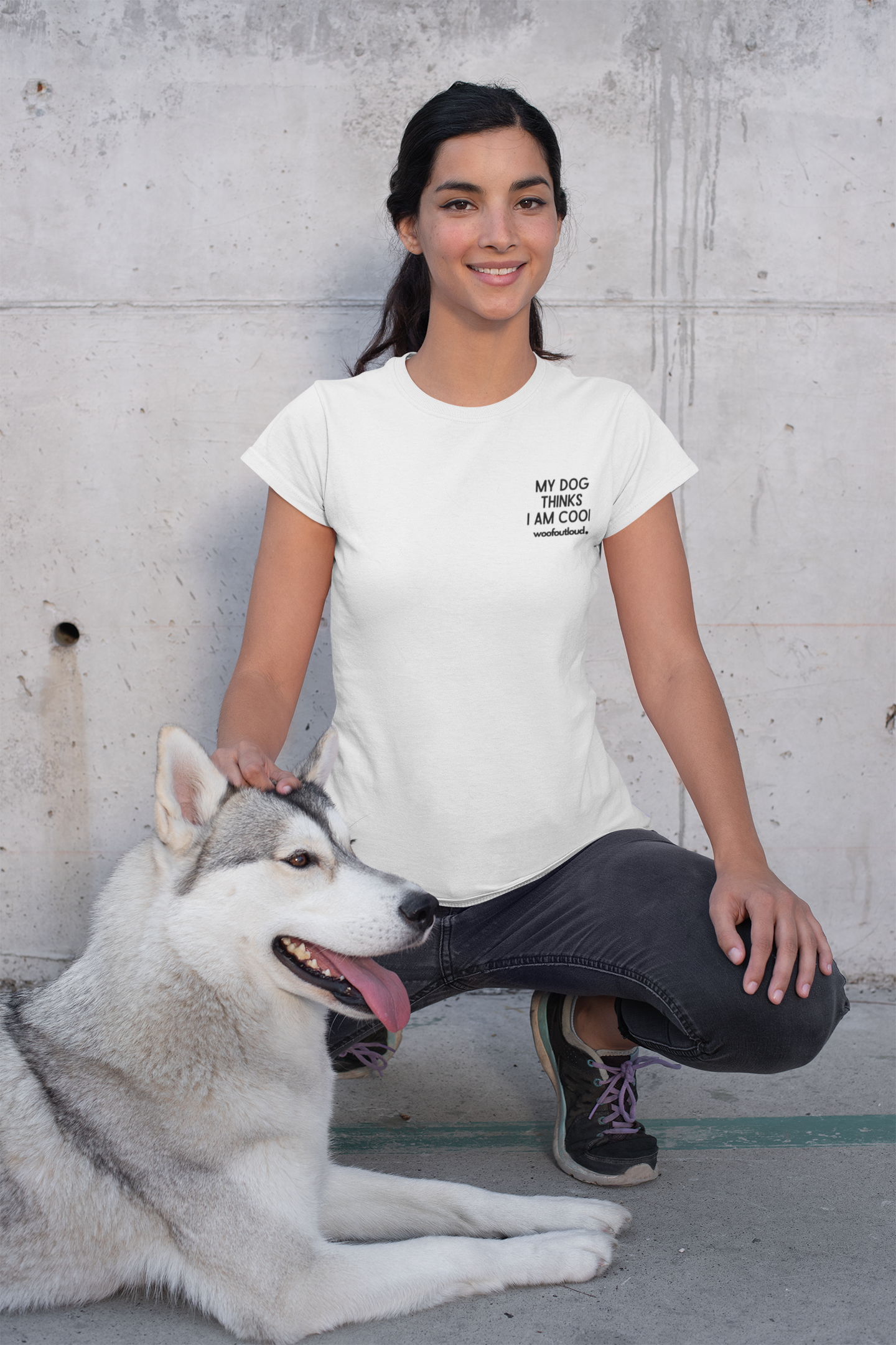 "My Dog Thinks I'm Cool" - T-Shirt