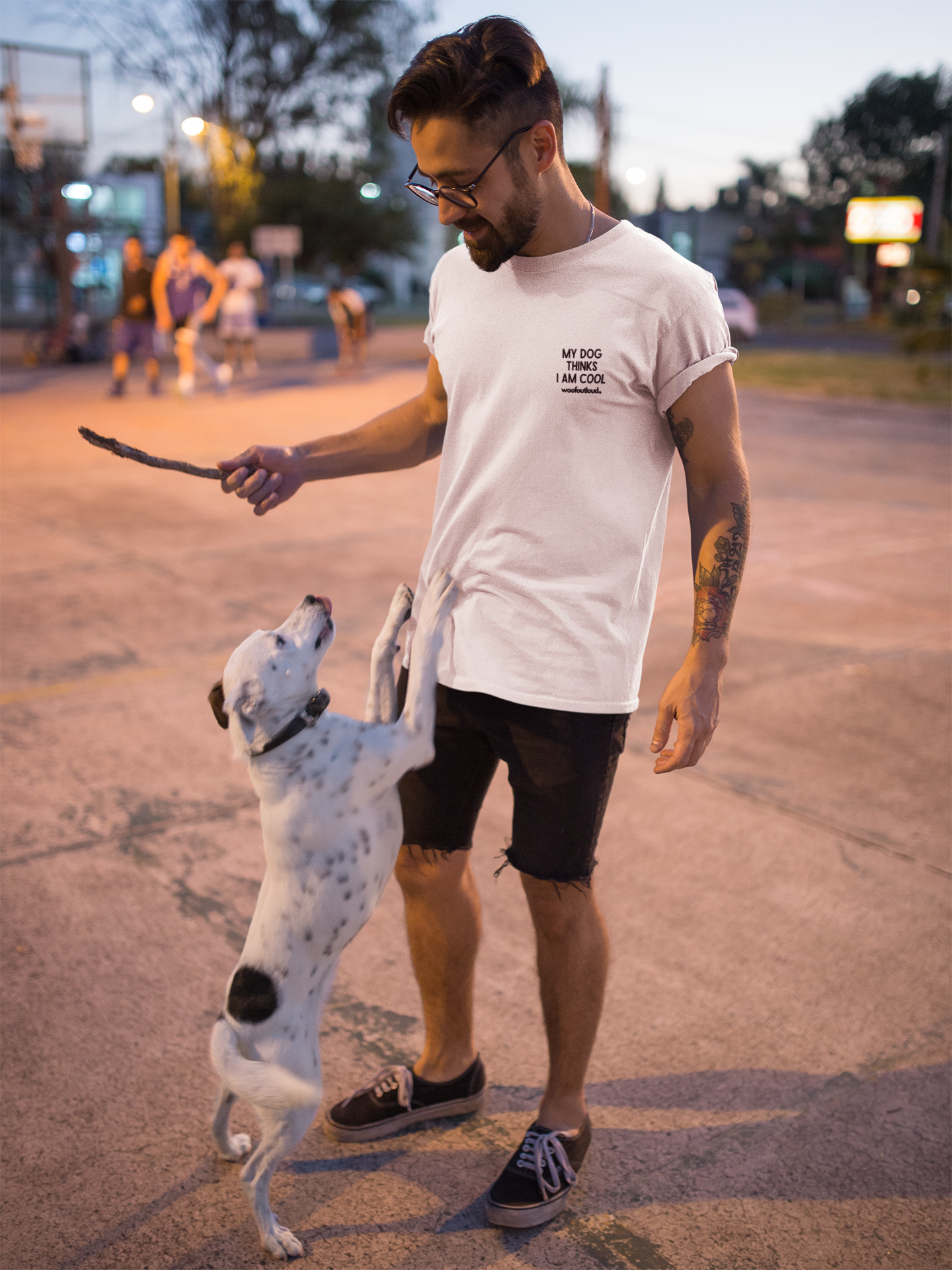 "My Dog Thinks I'm Cool" - T-Shirt