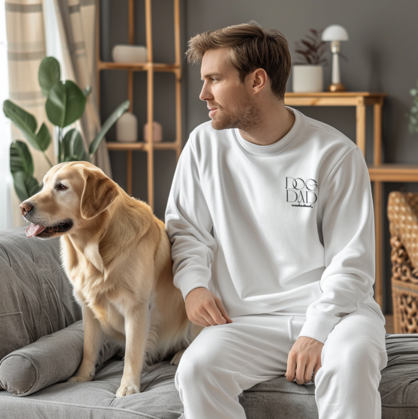 Stylish Dog Dad Crewneck test